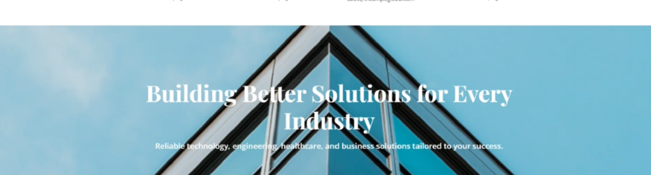 Building Better Solutions for Every Industry